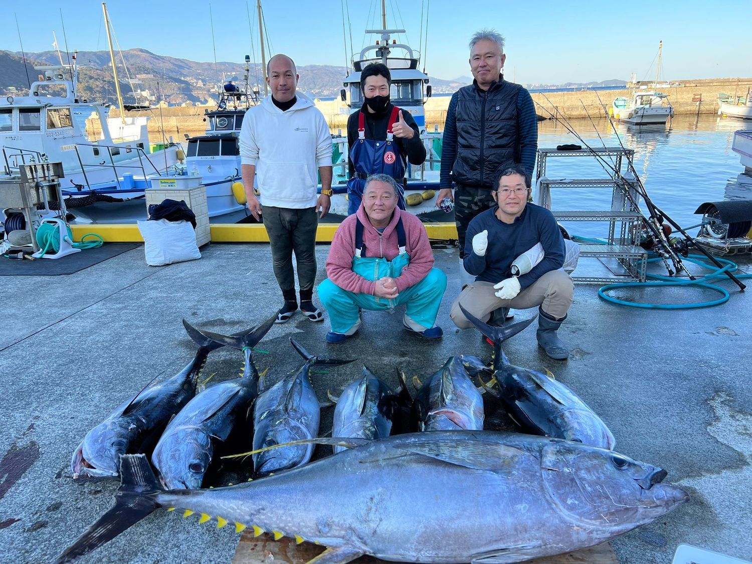 釣行報告】冬がハイシーズン！？アタリ活発な泳がせキハダ【森竜丸】: 浅ブロ沖船（浅草釣具の日常）