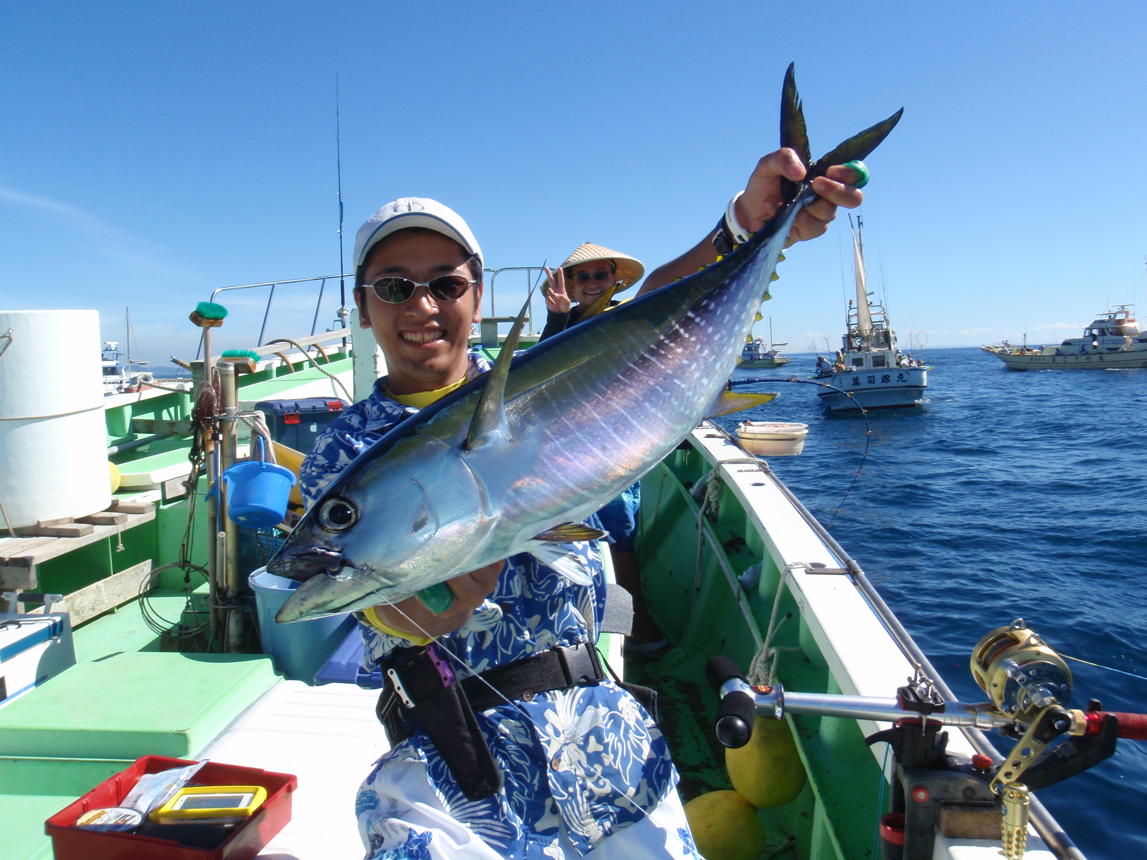 釣行報告 コマセで狙うキメジ カツオ 浅ブロ沖船 浅草釣具の日常